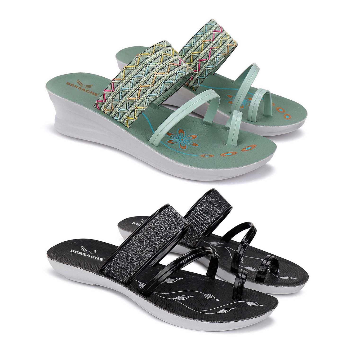bersache Soft Classic Casual with Regular wear Slippers for Woman | BZ-com-(A)-1948-1946-picture-36