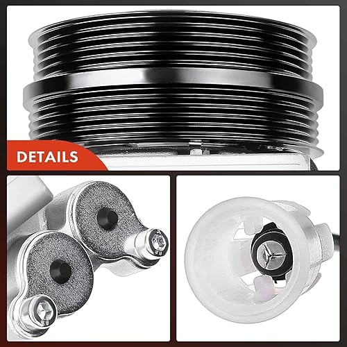 Miniatura 8 de A-Premium Compresor de aire acondicionado de CA con embrague compatible con Volvo C70 2004/2006-2013, C30 2008-2013, S40/V50 2005-2011, V70