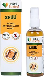 STRATEGI Herbal Ant Repellent Spray - 100ml, Brown, Pack of 1