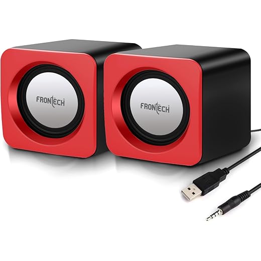 FRONTECH Premium USB Powered Speakers