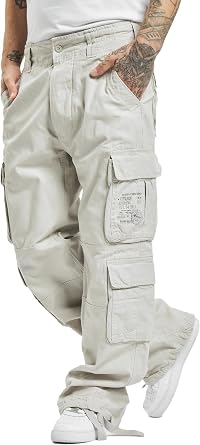 Brandit Pure Vintage Trousers Olive