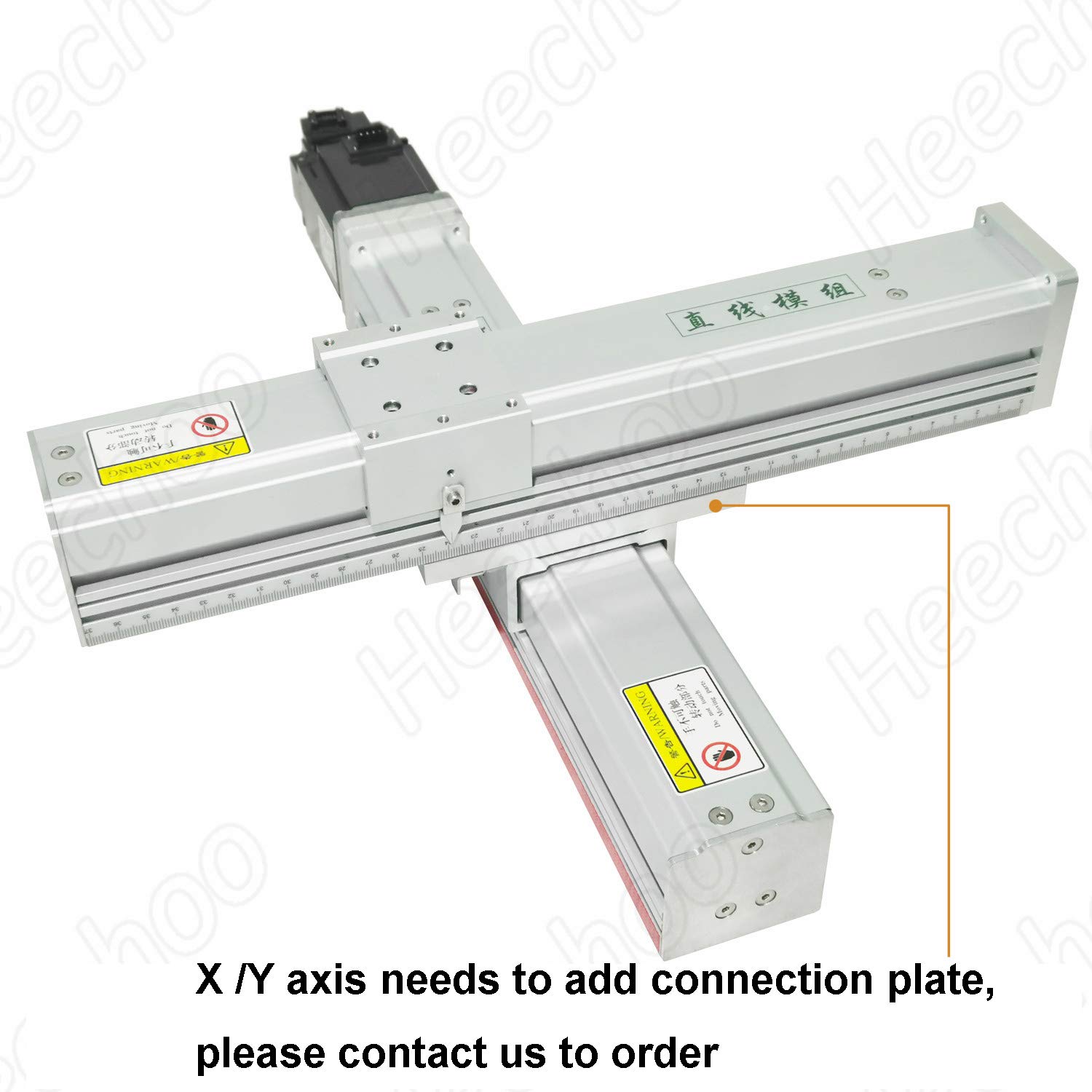 Linear Rail Guide Slide Table 200mm Ball Screw SFU1204 Enclosed Structure Manual Slide Stage with Ruler for DIY CNC Router Controller