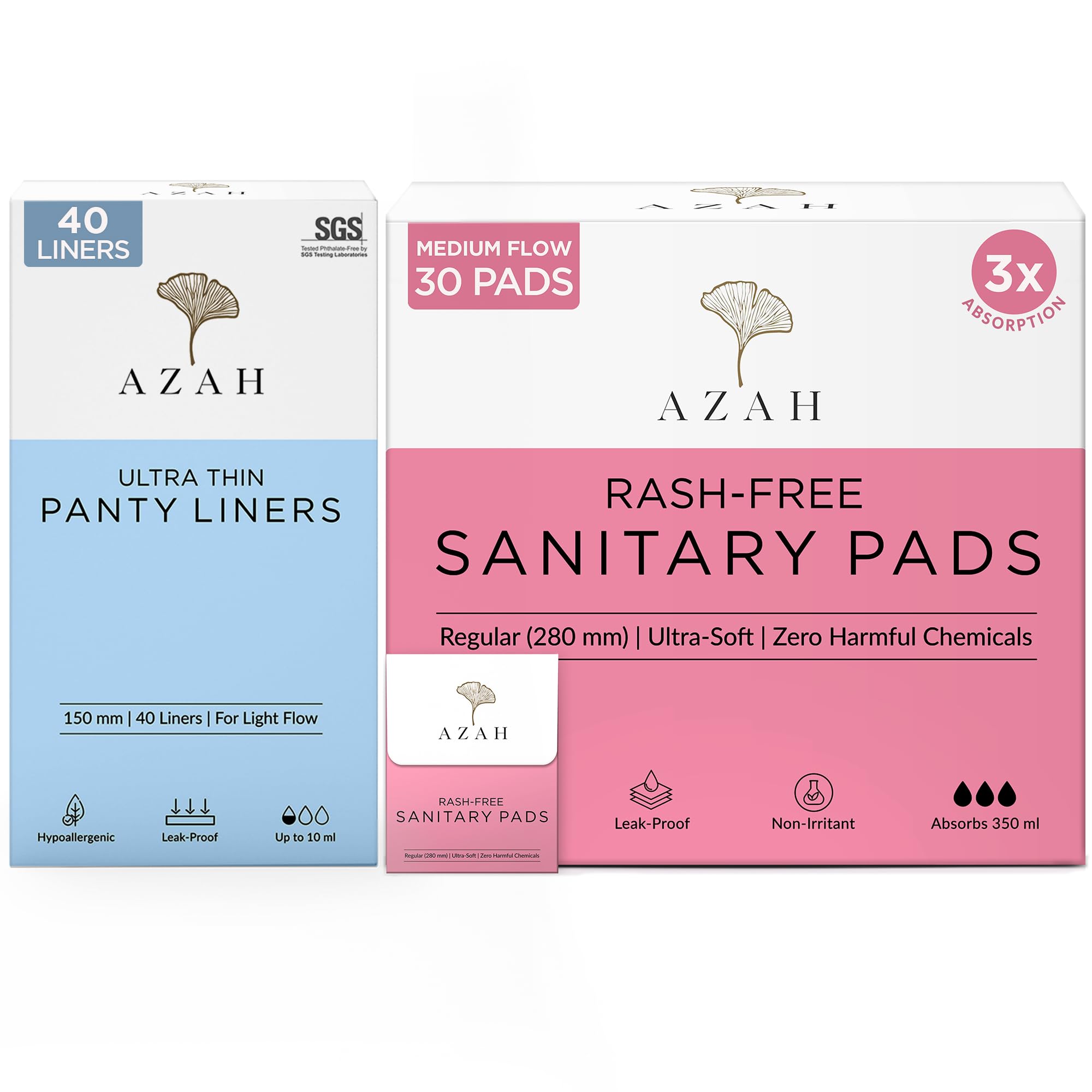 See full amazon price history chart for Azah Rash free Sanitary pads + Ultra soft panty liners | Sanitary combo pack for women | Pack of 30 - All Regular (with disposable bags) organic cotton pads and 40 liners | Made Safe Certified Azah Rash free Sanitary pads + Ultra soft panty liners | Sanitary combo pack for women | Pack of 30 - All Regular (with disposable bags) organic cotton pads and 40 liners | Made Safe Certified (B09F9CWL1B) Amazon Price History, Amazon Price Tracker