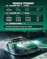 Vista 3 de SCITOO Pinza de freno trasera derecha con soporte 19-B2068 compatible para Acura para TSX 2004-2008, para Honda para Accord 1998-2007