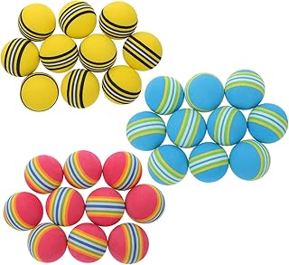 INOOMP 60 Pcs Golf Practice Ball Mens Toys Kids Sports Toys Foam Golf Balls Soft Practice Balls Funny Balls Foam Balls Indoor Training Balls Pets Exercise Balls Golfing Balls Colorful Eva