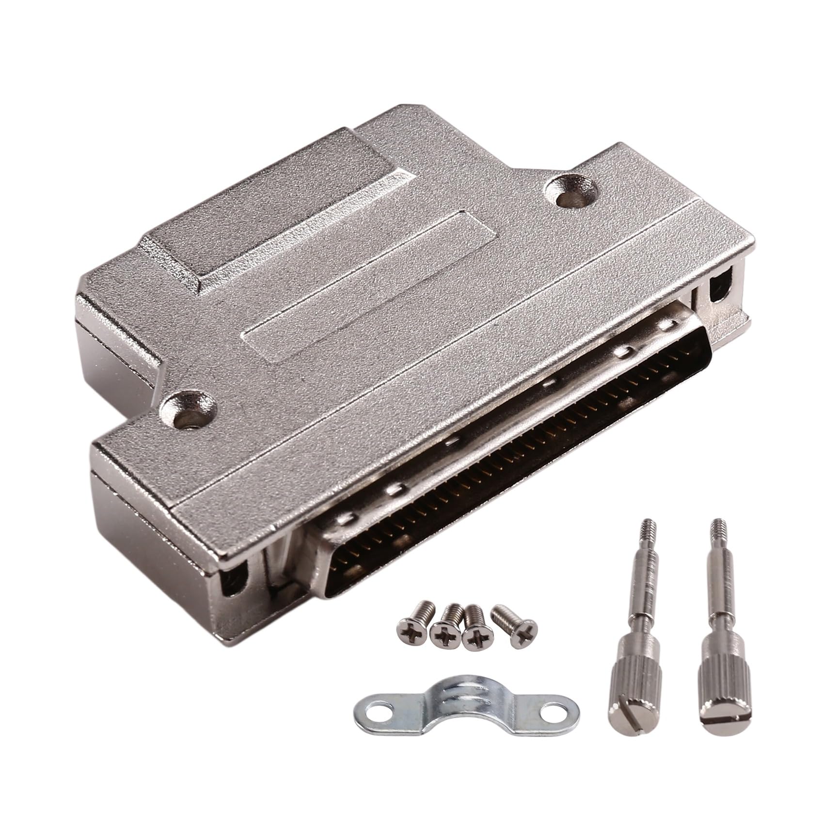 Jnchdghwa Men's As Shown For Industrial/Electronic Data Transmission, 68Pin Hpdb Type Straight Solder Terminated Scsi Connector