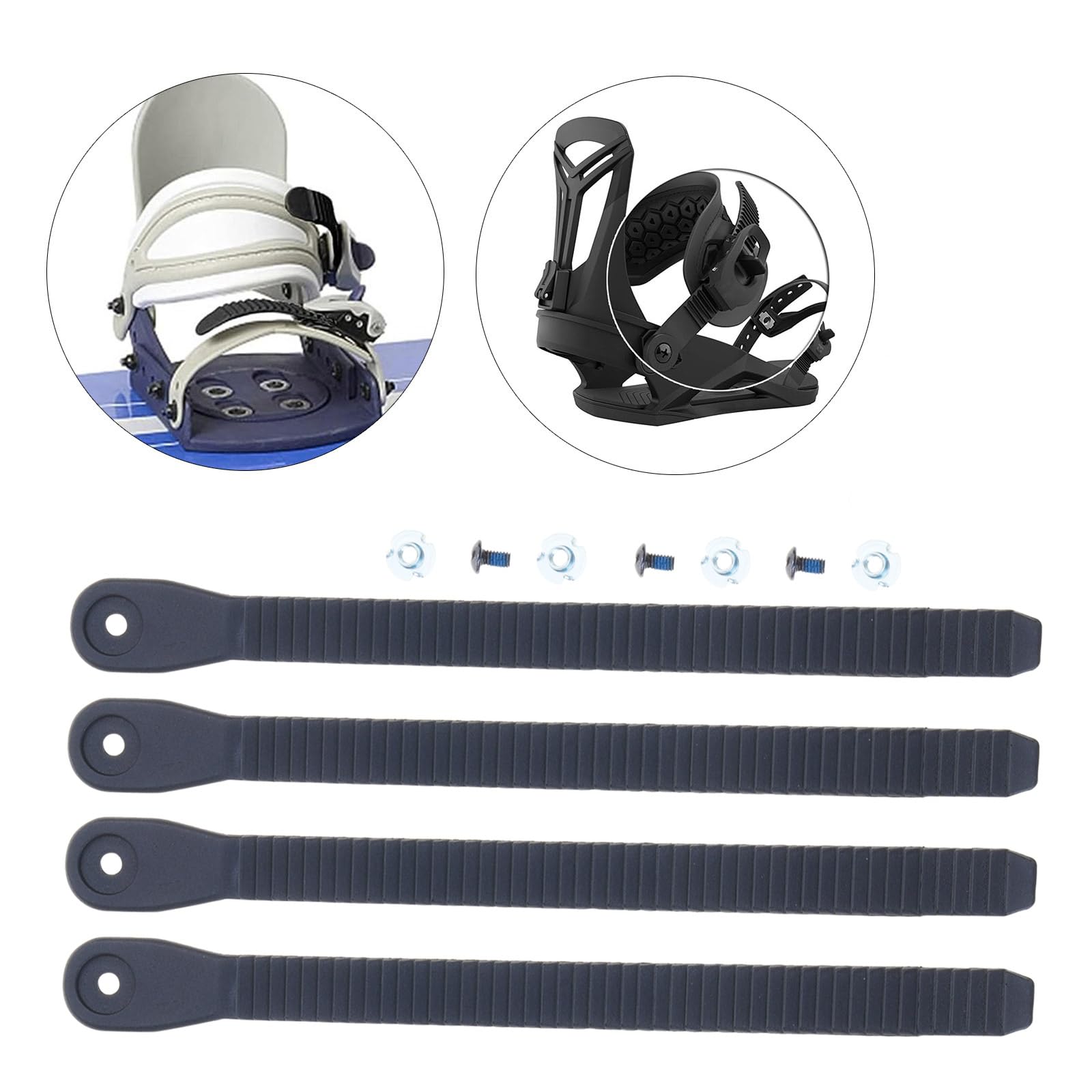 PILULY Strong Snowboard Bindung Toe Slider Strap Snowboard Ladder Strap Snowboard Bindung Leiter Strap Ski Zubehör