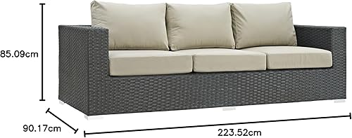 Vista 45 de Modway - Sillón para exteriores