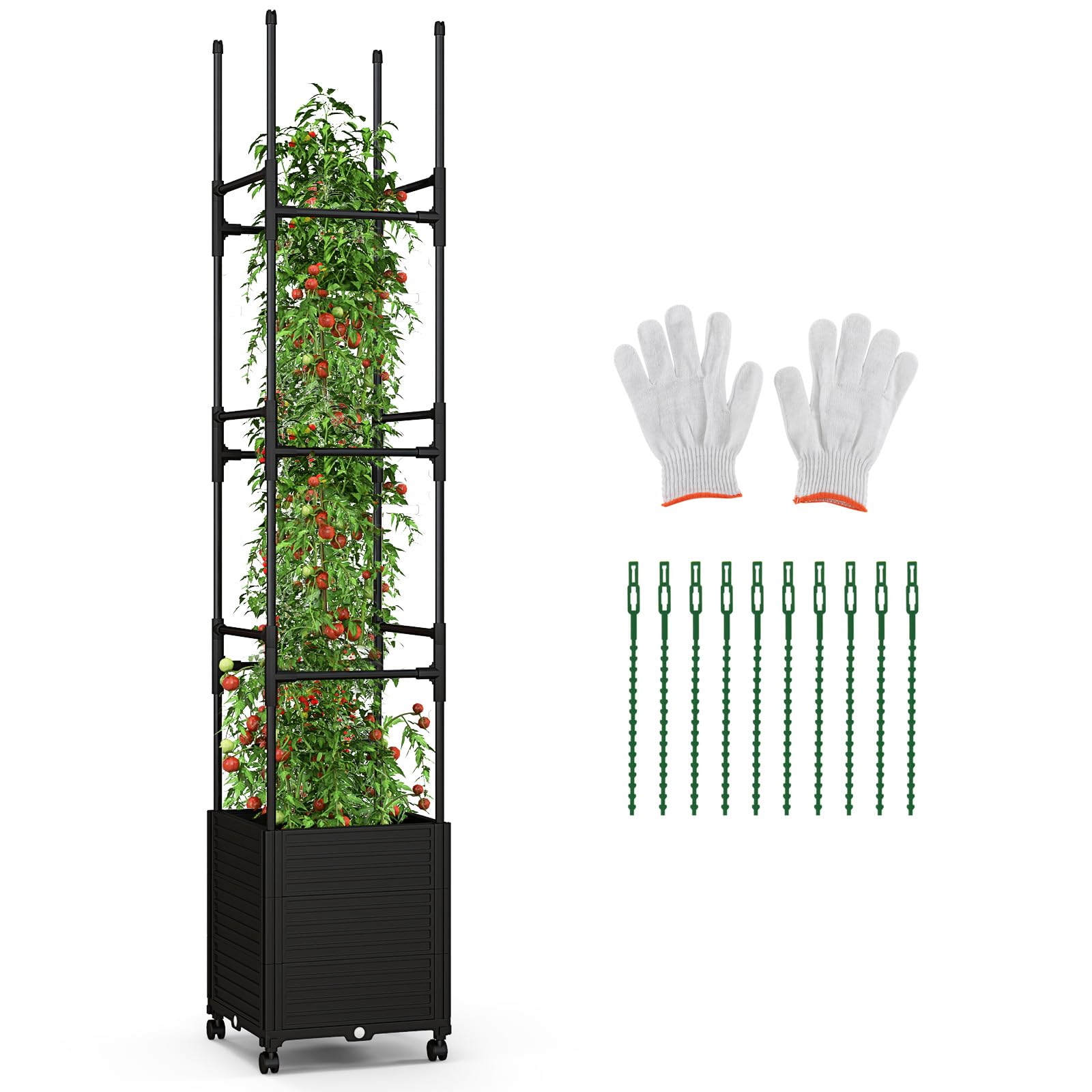 Ecopots Bruges Plantenbak met Waterreservoir 55 cm - België