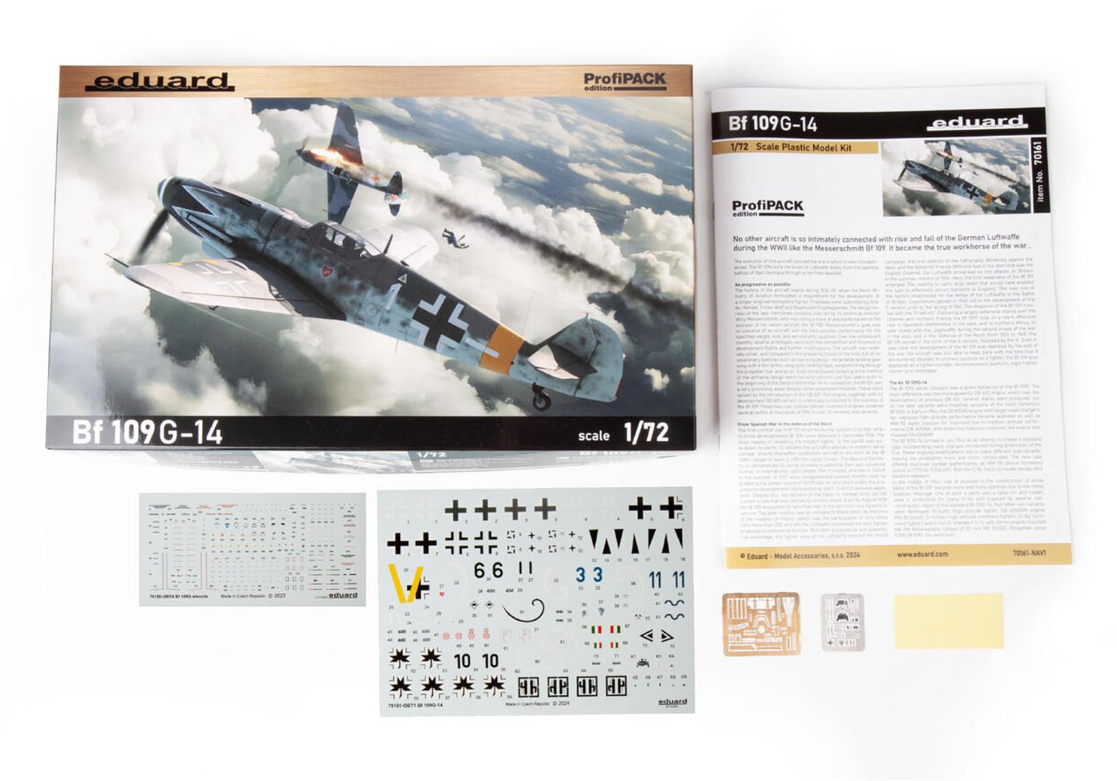 MI工房、完成品、72分の1エデュアルド、Bf−109Ｇ−14プロフィパック Amazon | エデュアルド(Eduard) 1/72 プロフィパック ドイツ Bf109G-14