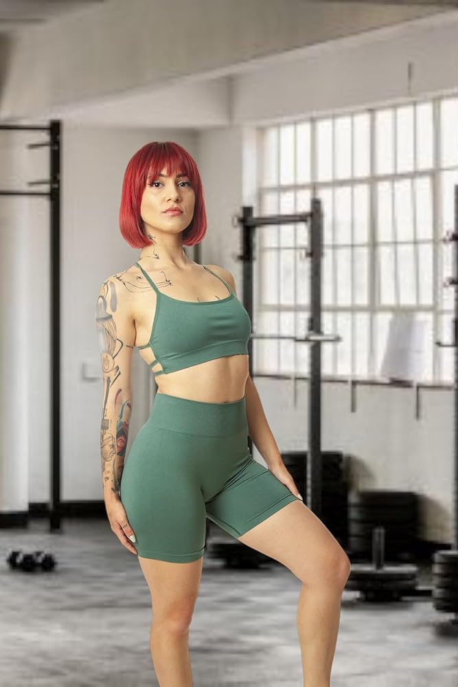 Salsation Criss Cross Bra Green Tiedy（M） Salsation Criss Cross Bra Green Tiedy（M） Criss-Cross Mesh