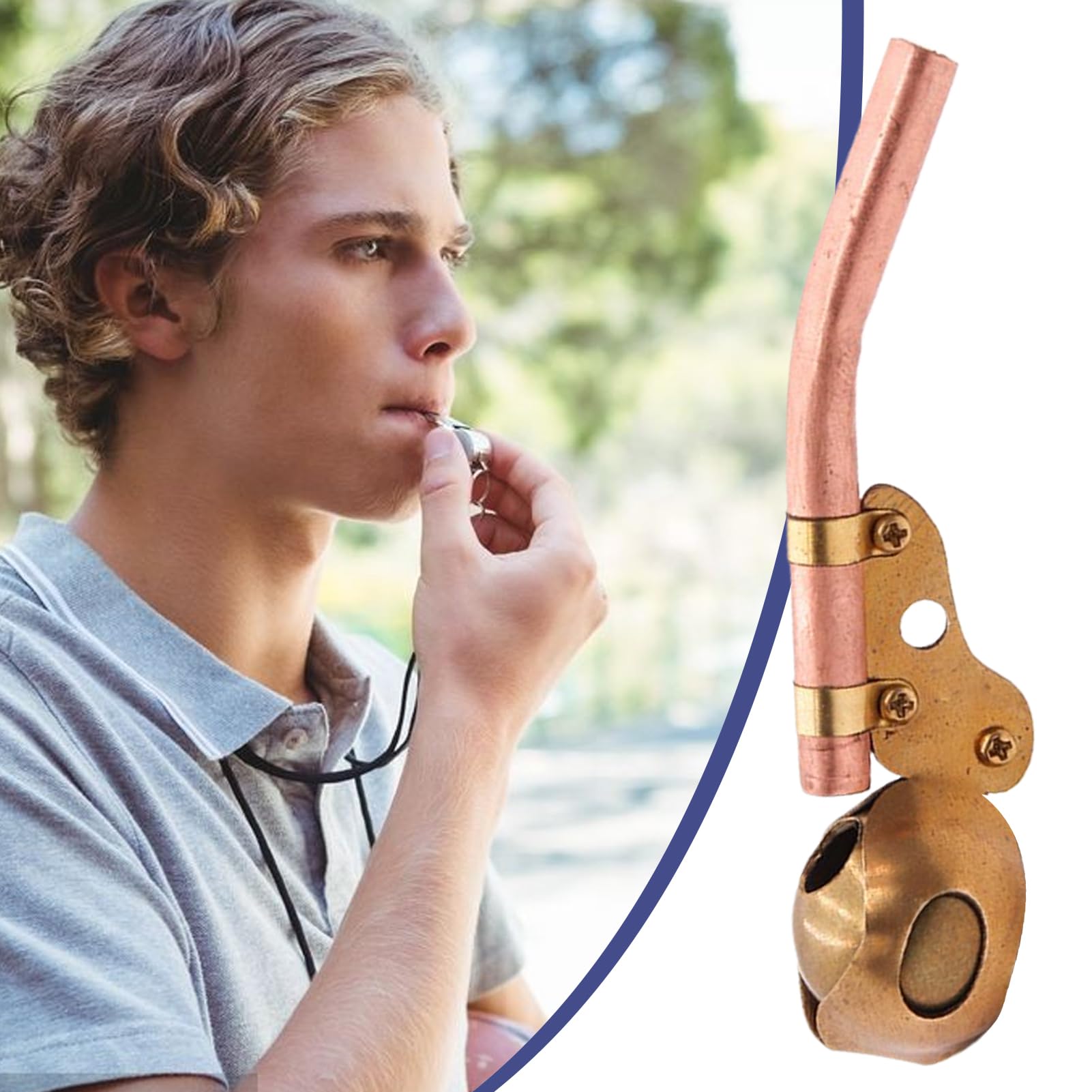 Générique Sifflet De Bosco Sifflet de Capitaine Portable | Équipement d'Alerte Sonore pour Officiers de Sécurité Randonnée Camping Capitaines Activités Nautiques Personnel de Sécurité