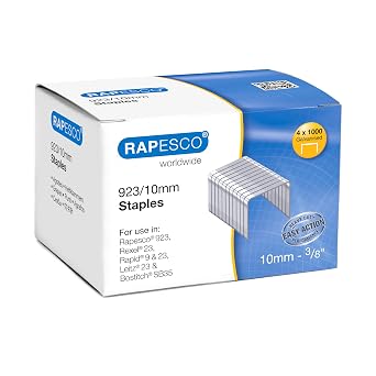 Rapesco Staples - 3/8", Box 4000 S92310Z3
