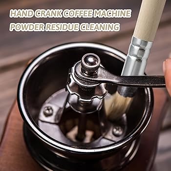 3 Pieza Cepillo de Molinillo de Café, Cepillo de Limpieza Café para Molinillo, Cepillo Limpiar Cafetera Frijoles Granos para Herramientas de Cocina Multifuncionales, Barista Accesorios Esenciales4