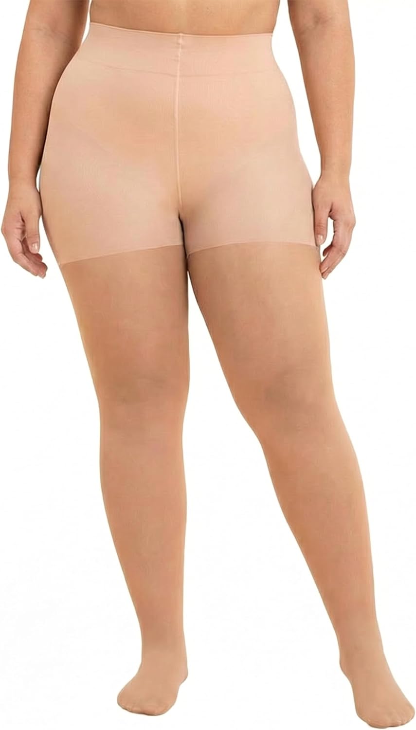 Slimming Tummy Control Body Shaping Tights for Women Comfortable Anti Friction Full Length Everyday Wear