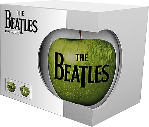 Miniatura 2 de GBeye The Beatles - Taza de café de cerámica de manzana de 11 onzas, banda de artista musical, para el hogar y la cocina, regalo esencial