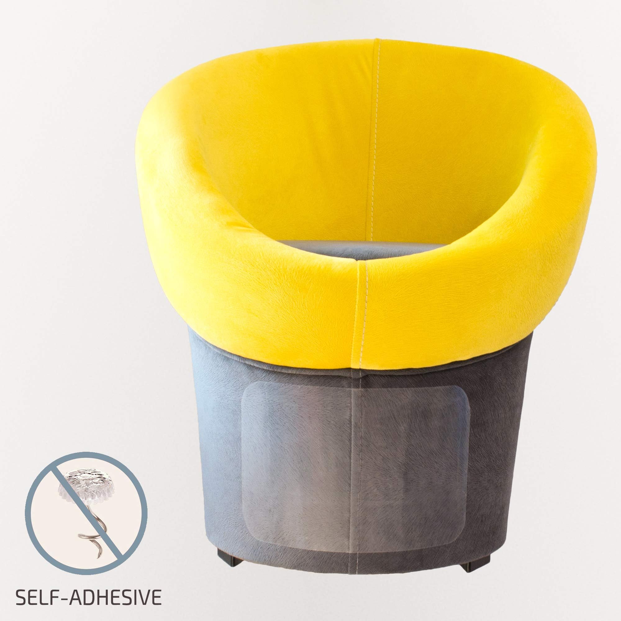 PETFECT Cat Proof Couch Protector & Scratching Furniture Guard w/Leather Safe Design & Grip-Tight Adhesive - Effective Sofa Leg & Corner Scratch Deterrent & Repellant