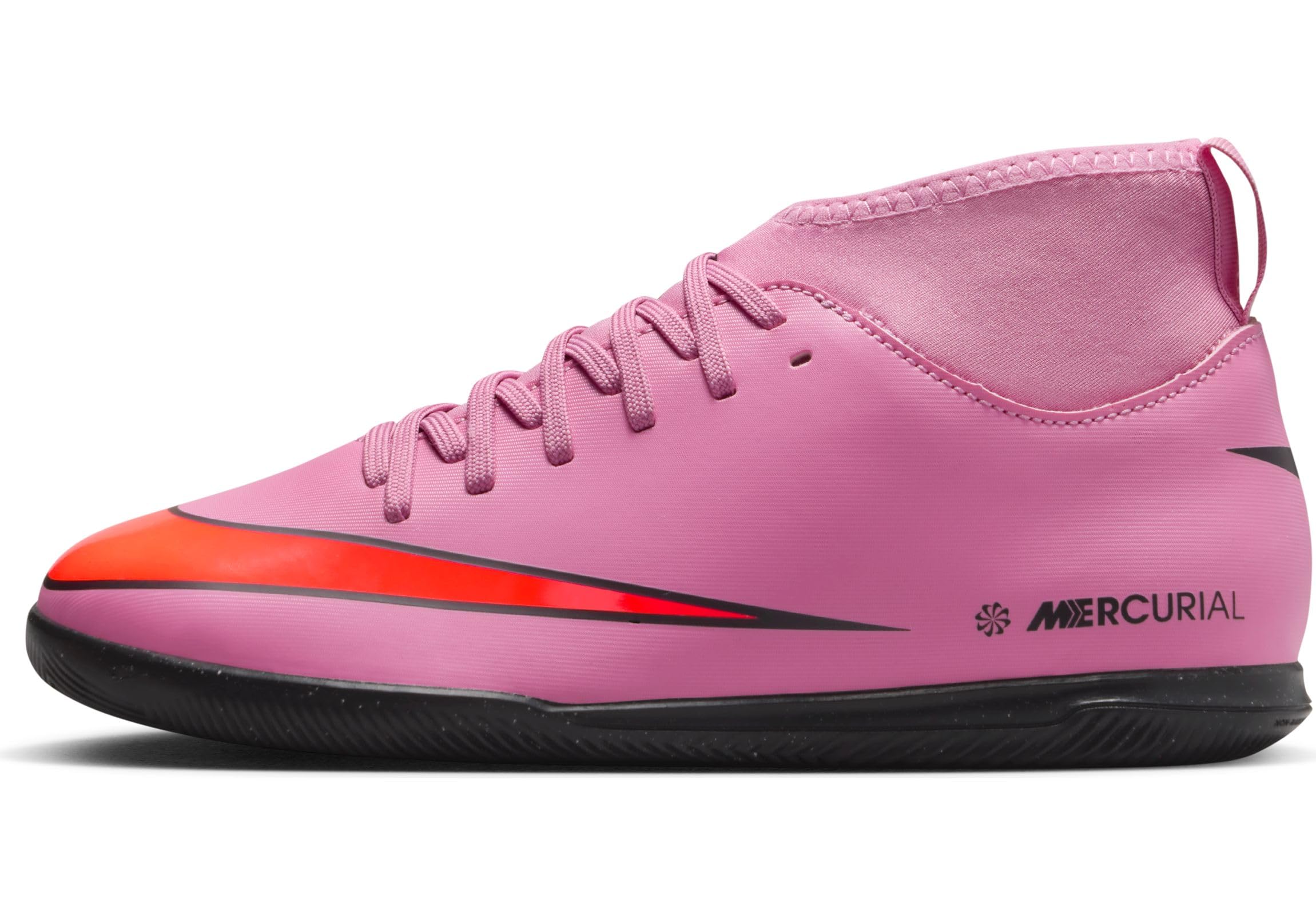 Nike Kids Jr Superfly 10 Club Ic Futsal Shoes, Magic Flamingo/Black/Total CRI, 1