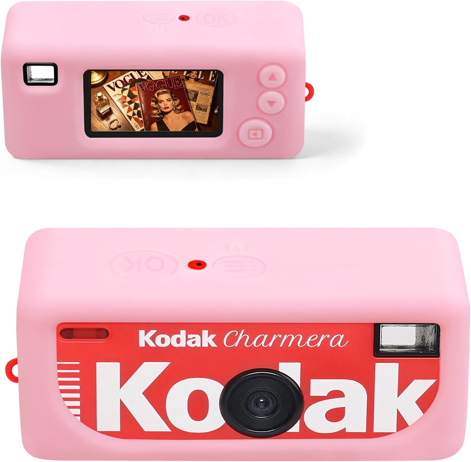 Canboc Silicone Case for KODAK CHARMERA Keychain Digital Camera Blind Box
