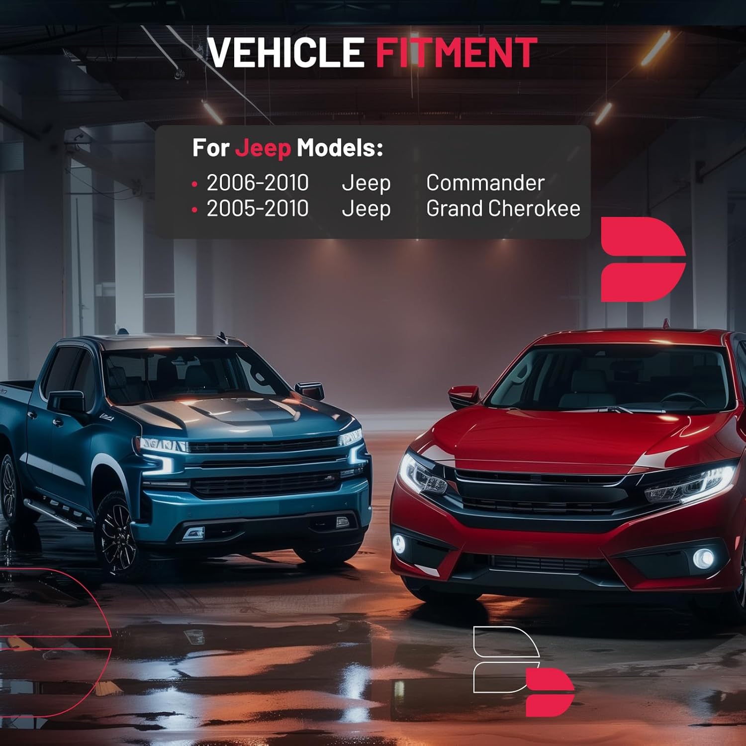 BDFHYK AC Heater Blower Motor Fan 700168 Compatible with Jeep 2006-2010 Commander 2005-2010 Grand Cherokee,HVAC Blower Motor Assembly Replacement for 5143099AA BM9276 PM9276 2613448 2311658 6552342