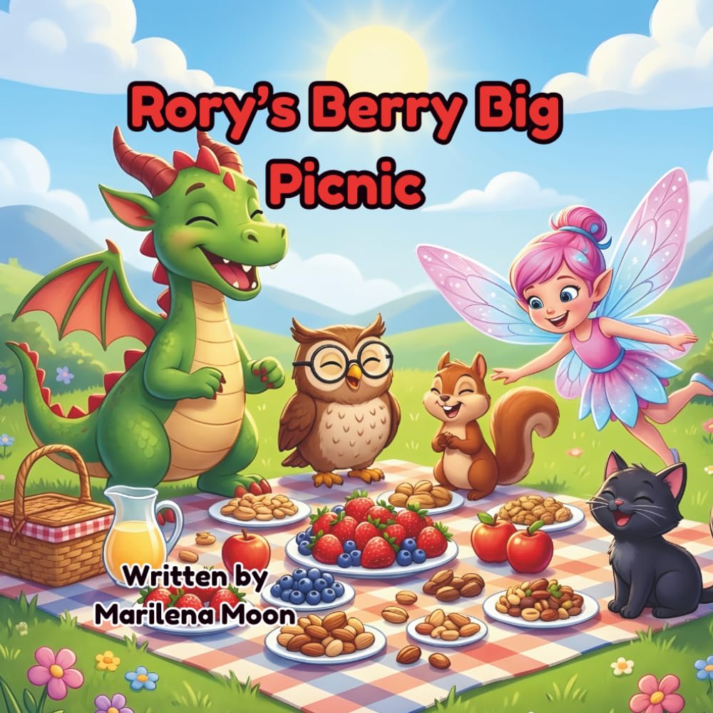 Rory’s Berry Big Picnic: A Coloring & Activity Book about Sharing and Friendship (The Adventures of Rory)