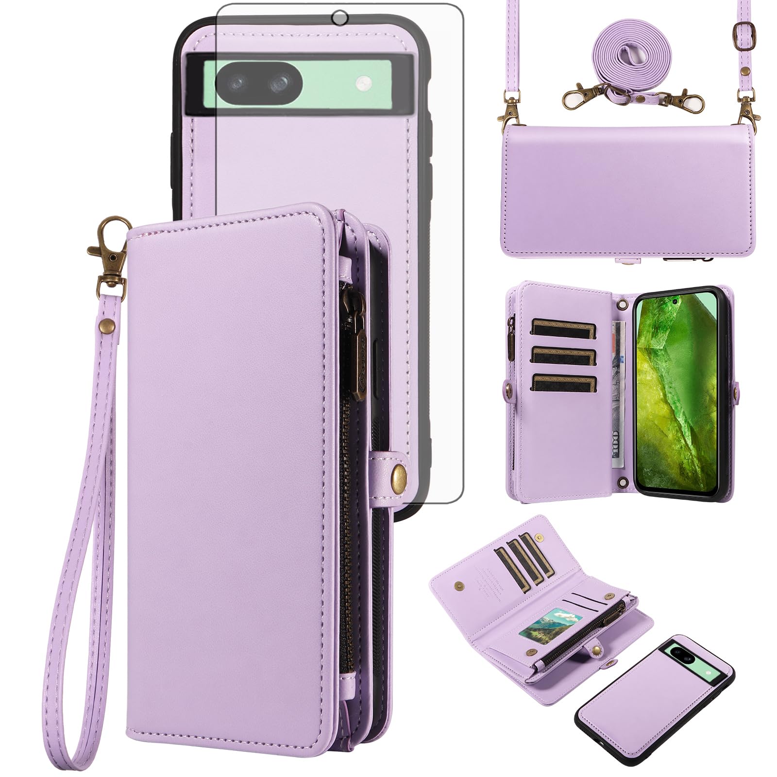 Coque Google Pixel 8A violette pour éviter les rayures au quotidien - 8