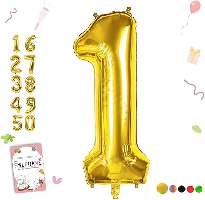 Globo de Helio Número 40 Pulgadas para Cumpleaños