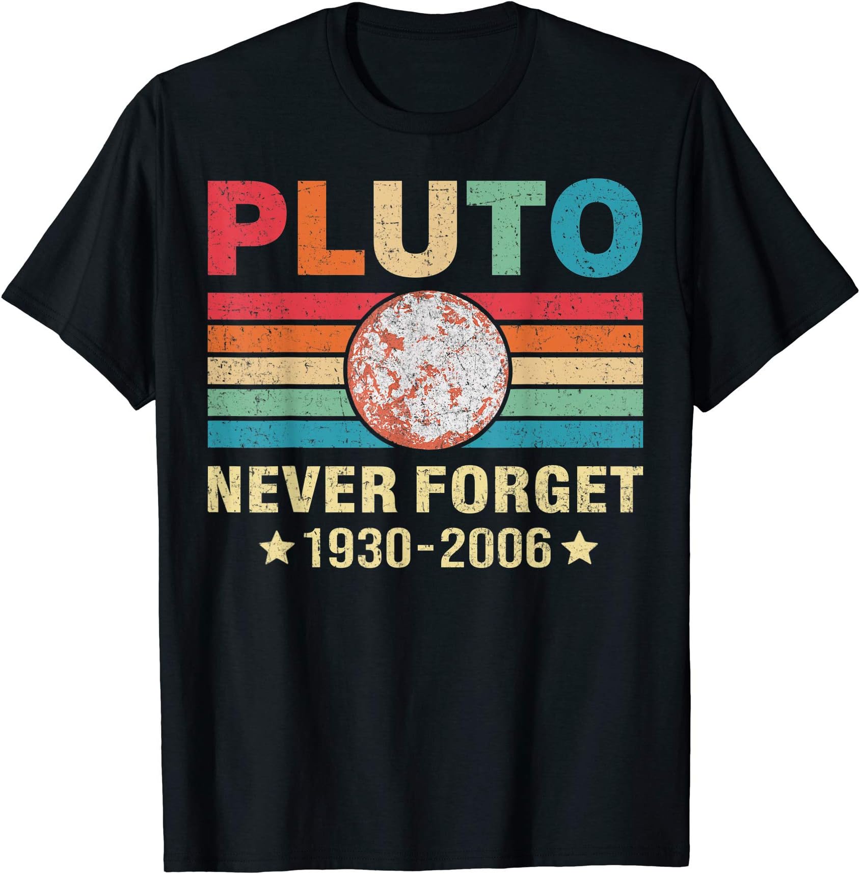 Pluto Never Forget T-ShirtOEKO-TEX STANDARD 100