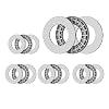 5PCS AXK2542 2AS Thrust Needle Roller Bearings with Washers 25mm Bore 42mm OD 4mm Thickness Industry Thrust Bearing