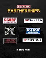 Vista 6 de Raceline Wheels 981 RAPTOR Wheel Negro 16X8 pulgadas, 5X127 Patrón de Pernos, Desplazamiento de 0mm/(4.5 pulgadas de Espacio Trasero) 8 Radios