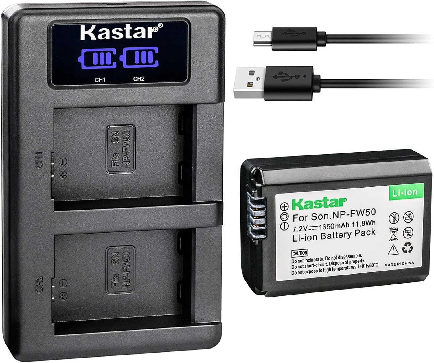 1 Charger + 1 Battery