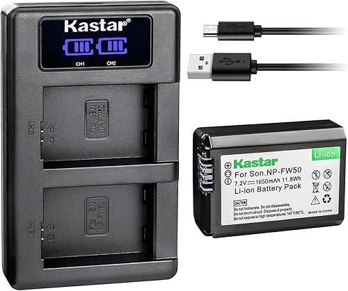 Kastar Paquete de 1 batería y cargador USB LKD2 compatible con cámara Pixii A1571, cámara Pixii A2572, cámara digital sin espejo lunar Hasselblad