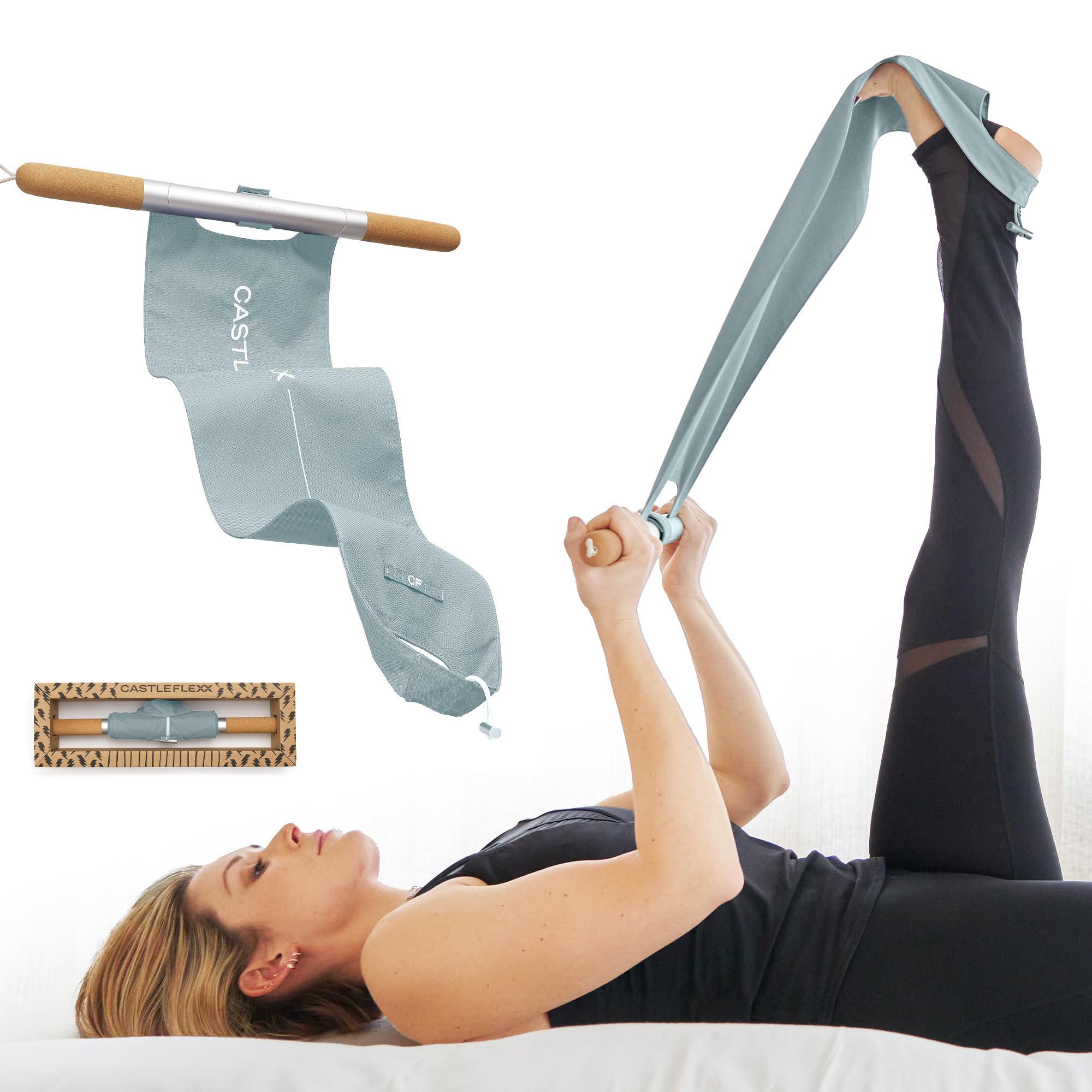 CastleFlexx Mobility Strap - Stretch & Strengthen -12