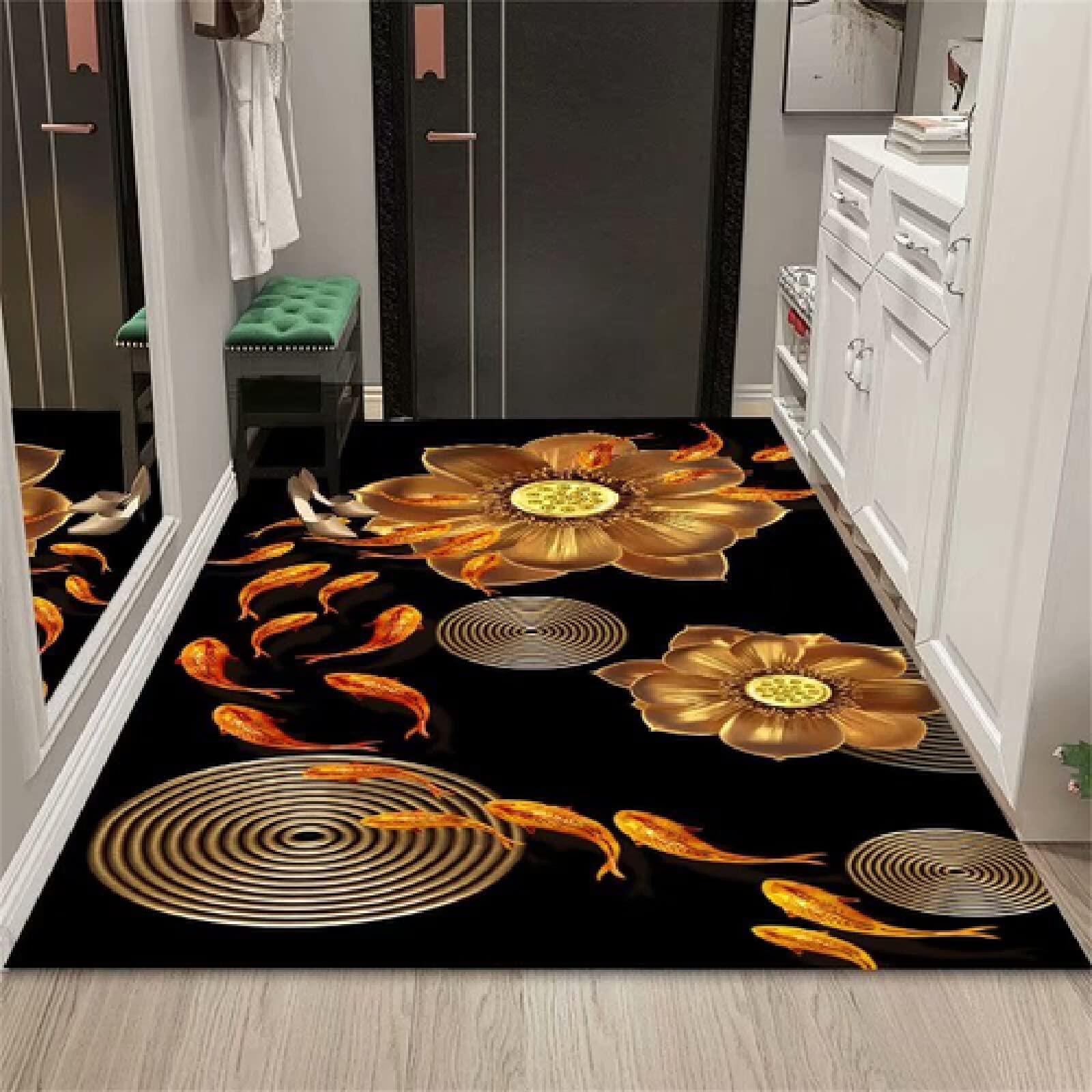 Tapis de salon moderne et cocooning pour chambre ado fille 80X120cm