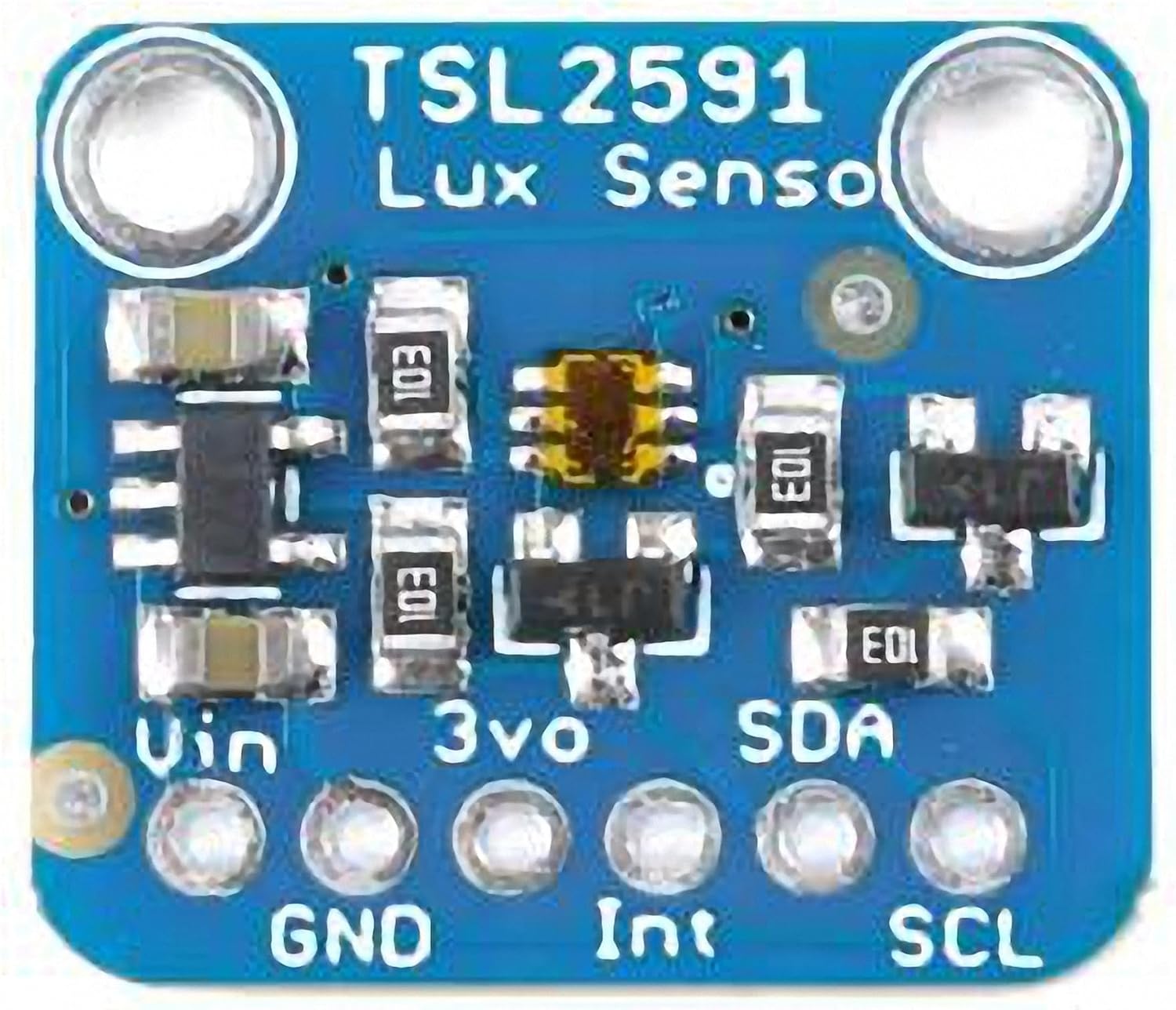1pcs TSL2591 Digital Light Sensor Breakout Module High Dynamic Digital Optical Sensor Module I2C High Range Optical Sensor 3.3V-5V for QWIIC
