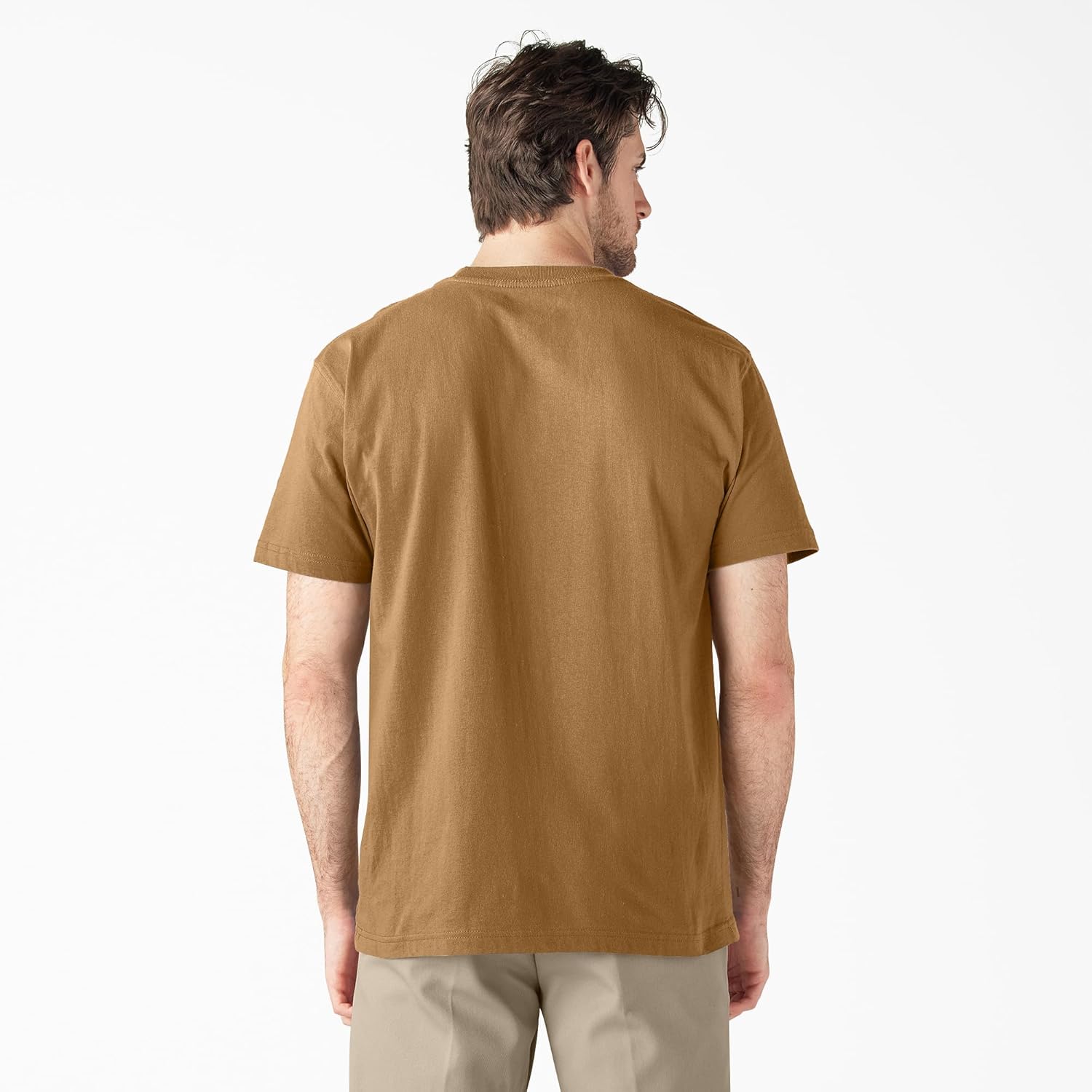 Dickies Short Sleeve Heavyweight T-Shirt, Brown Duck, S - Image 2