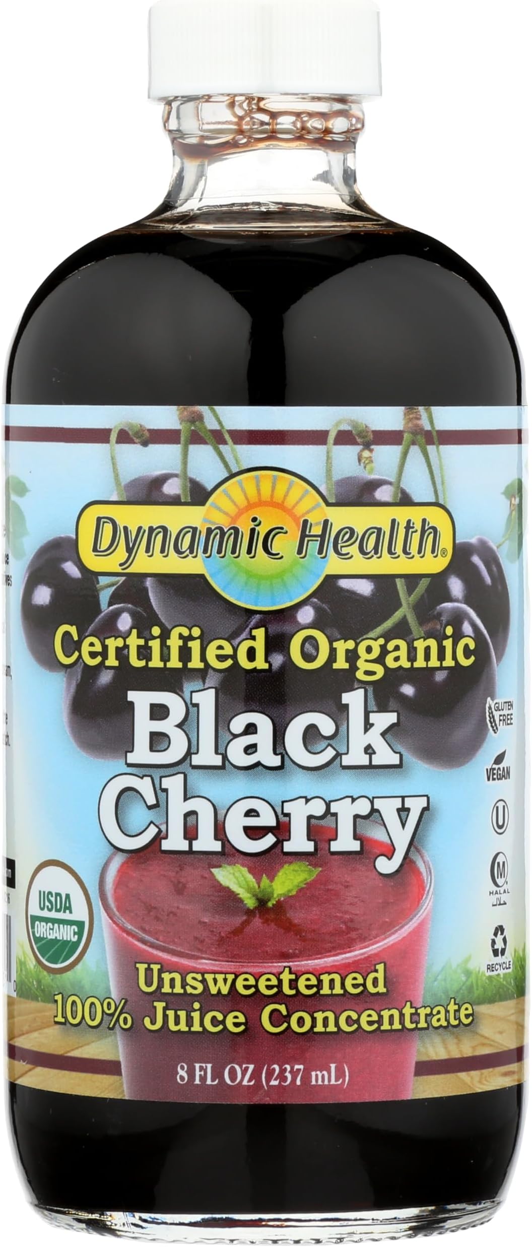 Black Cherry Juice Concentrate, 8 Ounce