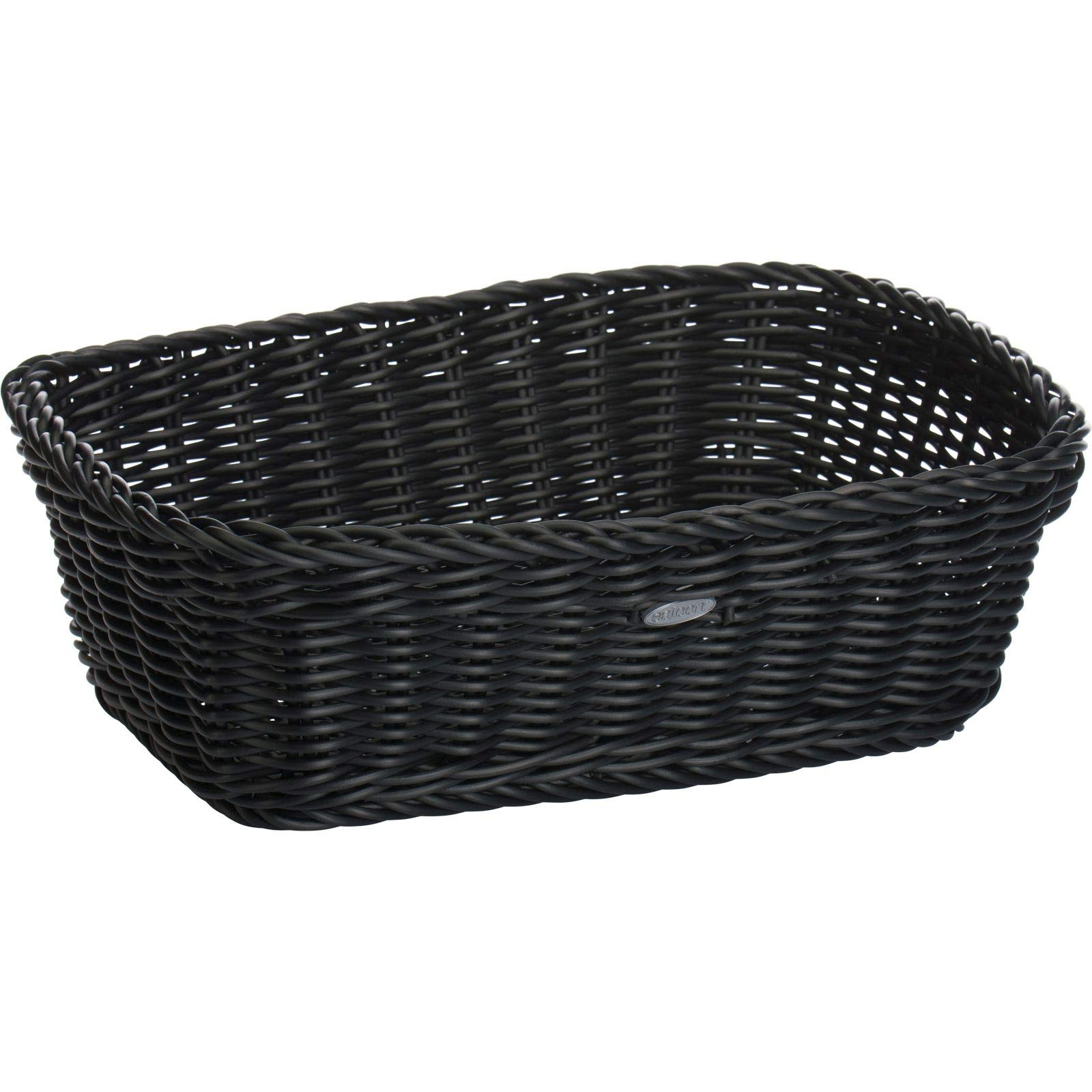 Westmark Cesta multiusos, Apta para hostelería y gastronomía, Rectangular, Aprox. 31,5 x 22 x 10 cm, Fibra sintética, Saleen Edition, Negro, 02020019101