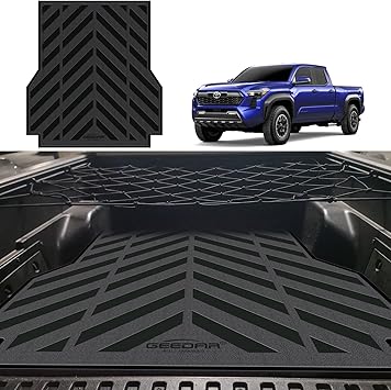 Heavy Duty Rubber Truck Bed Mat For 2005-2023 Toyota Tacoma 5ft Short - View #8
