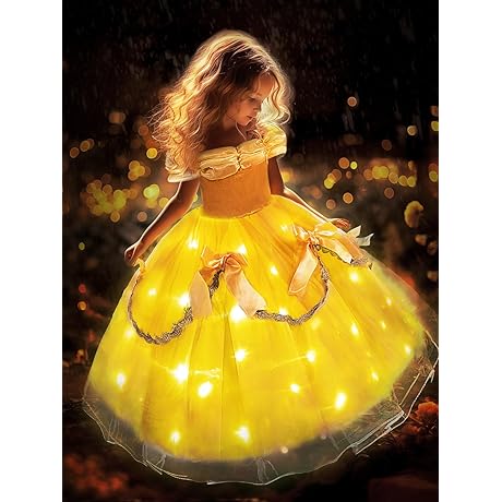 Halloween Light-Up Flowing Princess Dress