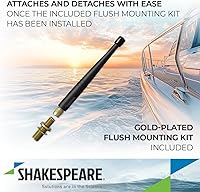 Vista 3 de Shakespeare Antena de pato de goma VHF 7in 5912