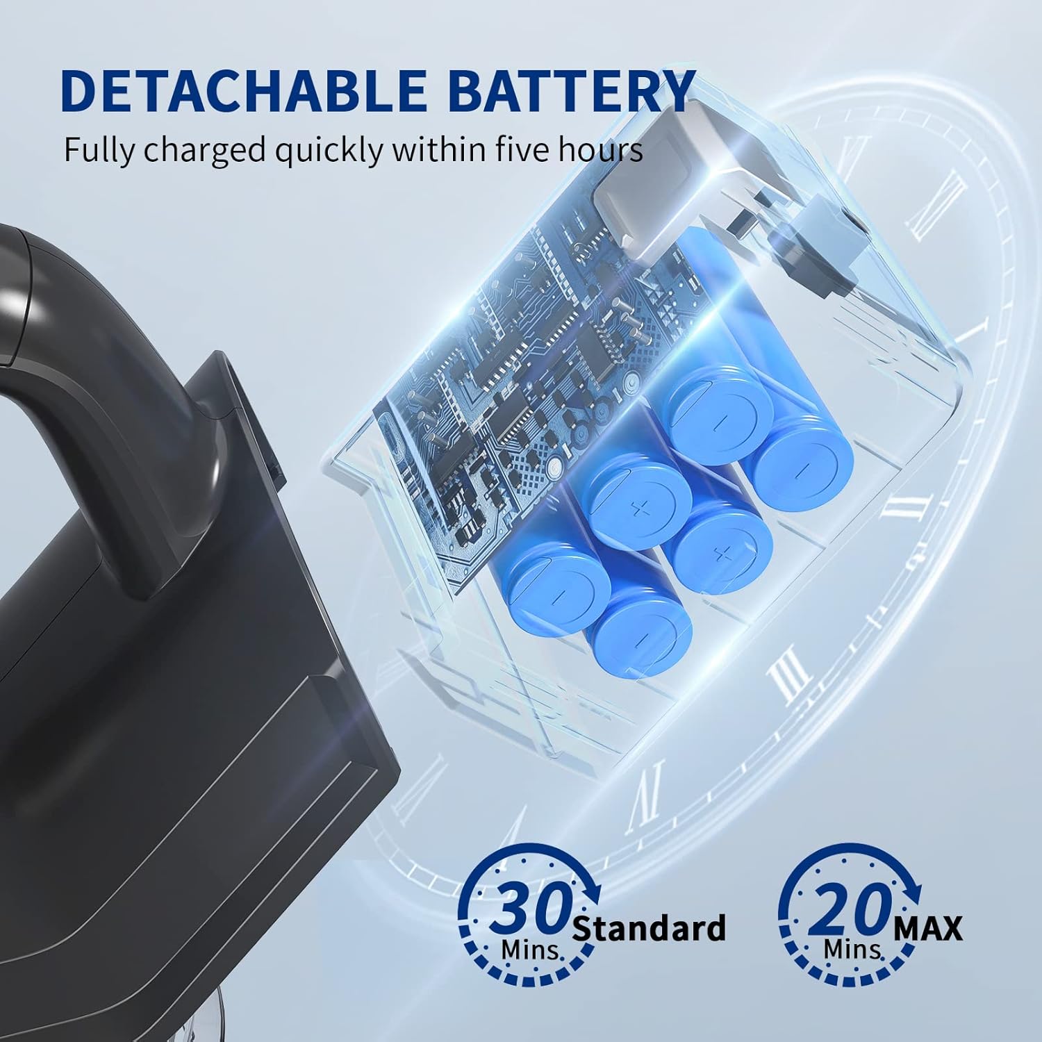 Detachable Battery Charging