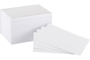 The Ultimate Choice for Note-taking: Amazon Basics 300 Index Cards