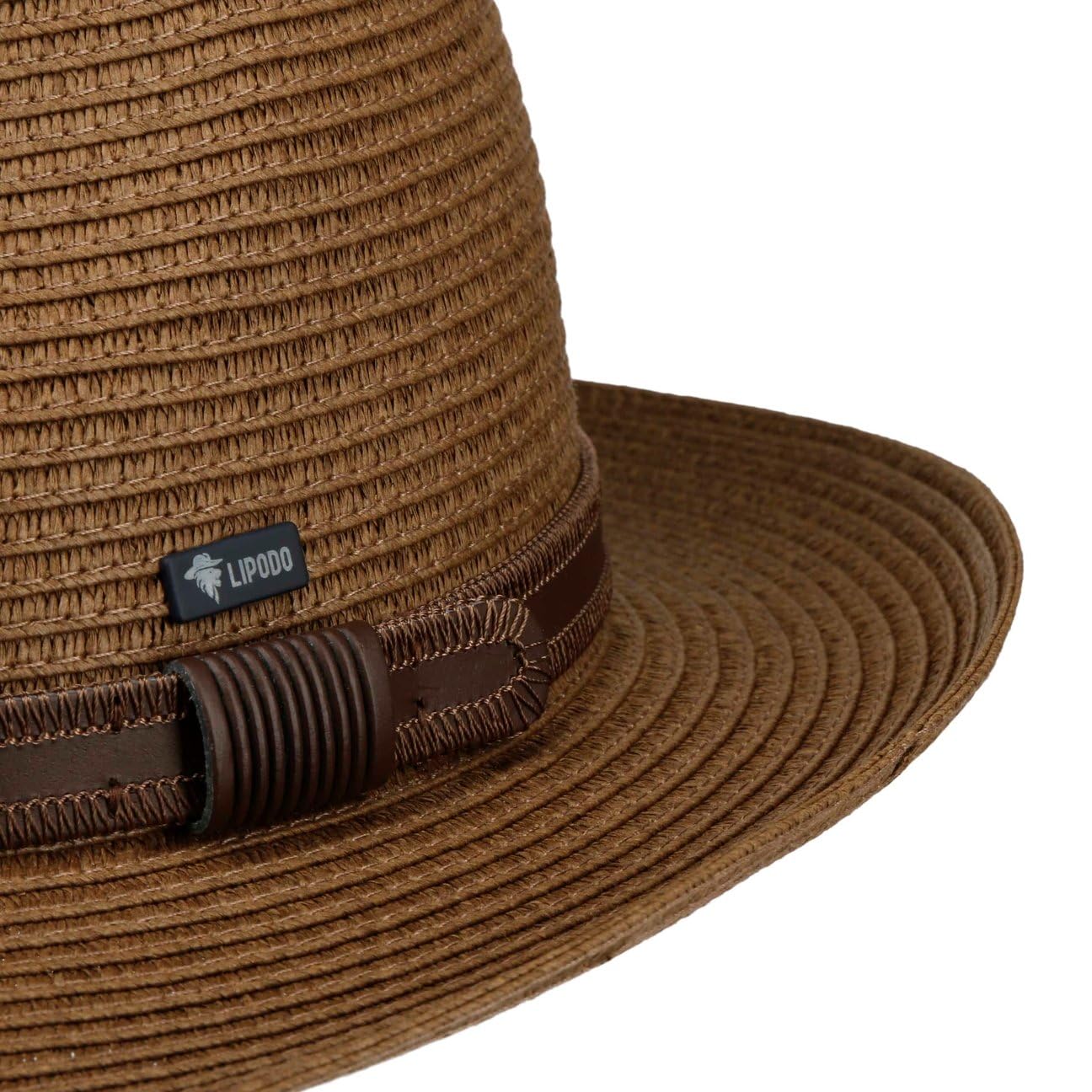 CAPPELLISHOP Mondavio Bogart Cappello Fedora Prodotto in Italia Uomo Primavera Estate