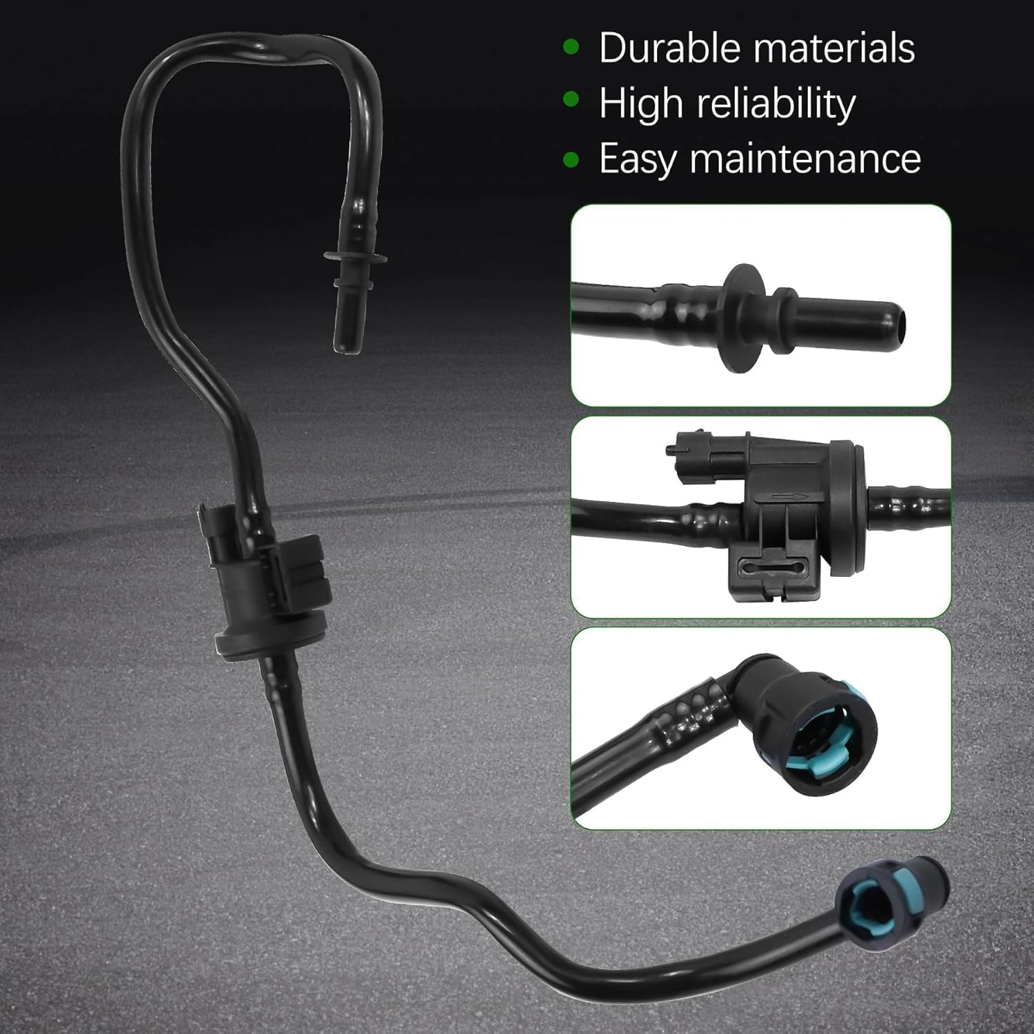 LR010749 Vapor Canister Purge Valve Fit for Range Rover Sport 2010-2018, for Land Rover LR4 2015-2016 Discovery 17-19 Replace LR172648 AJ811685