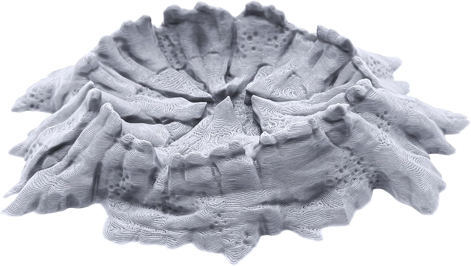 EnderToys Lunar Craters by Printable Scenery, 3D Printed Tabletop RPG Scenery and Wargame Terrain 28mm Miniatures