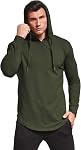 AIYINO Men's S-5X Short Sleeve Fashion Athletic Hoodies Sport Sweatshirt Hip Hop Pullover