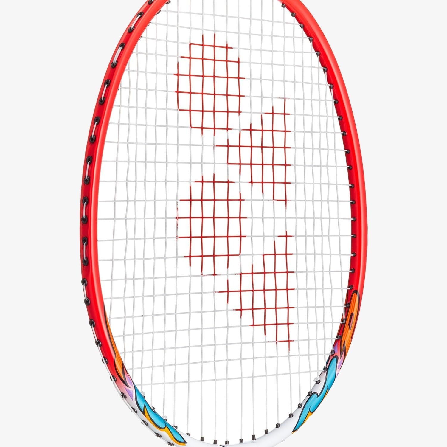 Yonex Muscle Power 2 Pre Strung Badminton Racquet (White/Red)