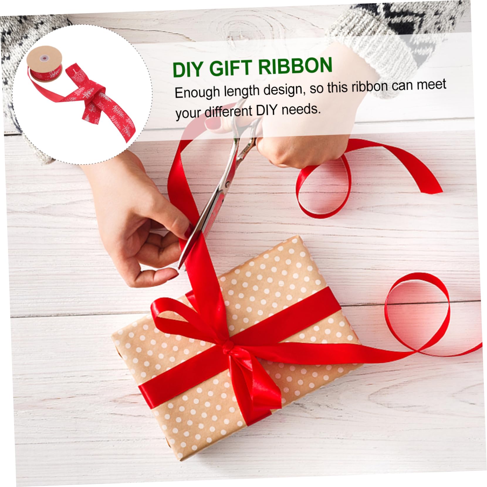 Operitacx 3rollen Weihnachtsbaum Dekorationsband Weihnachtsribbon Für Bastelarbeiten Farbenfrohes Design Für Feste Geschenkverpackung Und Hochzeiten