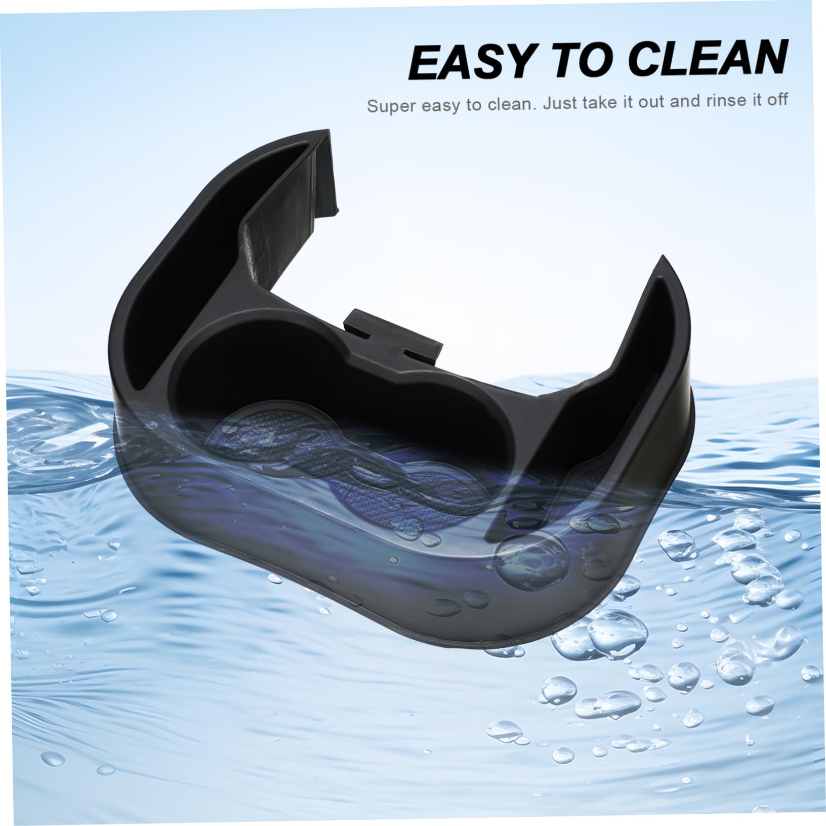 Mobestech Porta Bevande Per Auto Posteriore Organizer Per Seggiolino Accessori Per Organizzazione Auto Compatibile Con Facile Installazione e Design Elegante